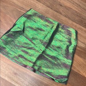 Metallic Urban Outfitters skirt